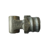 Вкрутик пружини великий з отвором, (гужон) нижній D=11 мм 11397-U