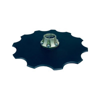 Диск сошника добрив Z=11, взборі (AC821758), AC821746