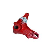 Кронштейн прикотуючого колеса під втулки, правий голий AC80582394