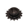 Зірочка з муфтою під шпонку Z=16, L=42mm 1.322.980