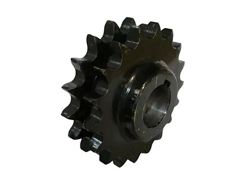 Зірочка двохрядна z=18 під шпонку 1.307.341