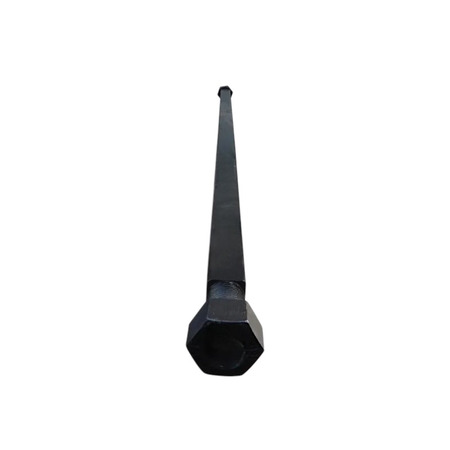 Shaft with threaded flange L=1550 mm, M40*2.5