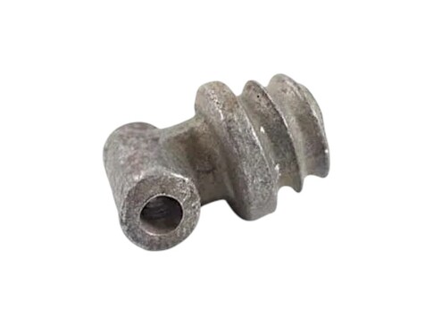 Вкрутик пружини великий з отвором, (гужон) нижній D=10 мм P11397