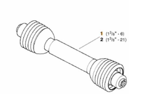 Кардан приводний AC494930 (АС494930)