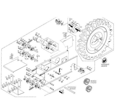 Колесо зубчатое Z=29 AC834769 АС834769