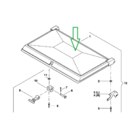 Кришка бункера добрив Optima AC821781 (АС821781)