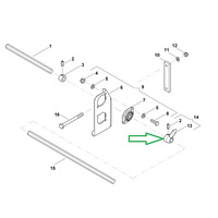 Муфта шестигранного вала Optima AC824736 (АС524736)