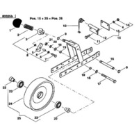 Вісь 30x35,5 AC827275 АС827275
