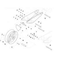 Половина притискного ролика AC801835 АС801835