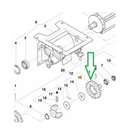 Шестерня Accord AC489824 (АС489824)