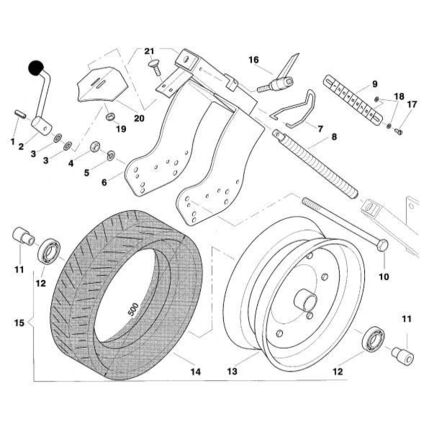 Затискна втулка 5x25 AC652382 АС652382