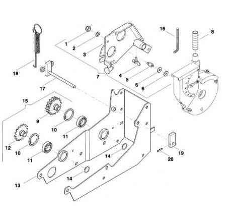 Зірочки ланцюга Z=20 Accord AC827935 АС827935