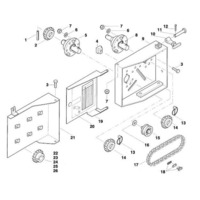 Зірочки ланцюга z=32 AC852947 АС852947